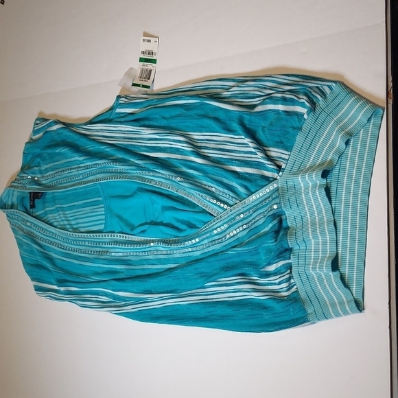 INC Concepts Clear Skies Top Size Large - Picture 5 of 13